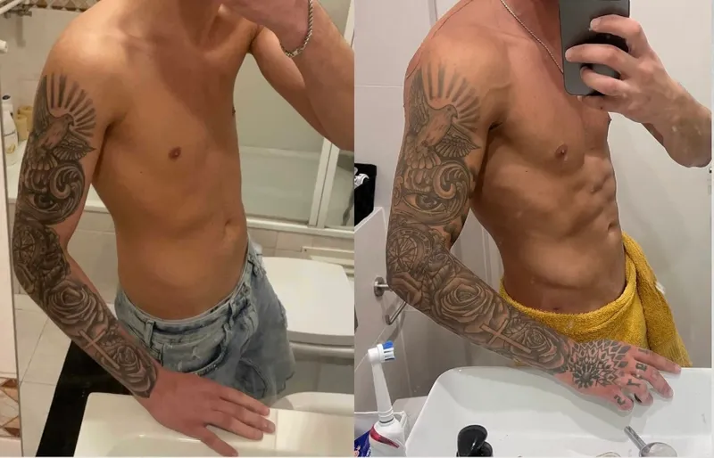 Redução de gordura corporal